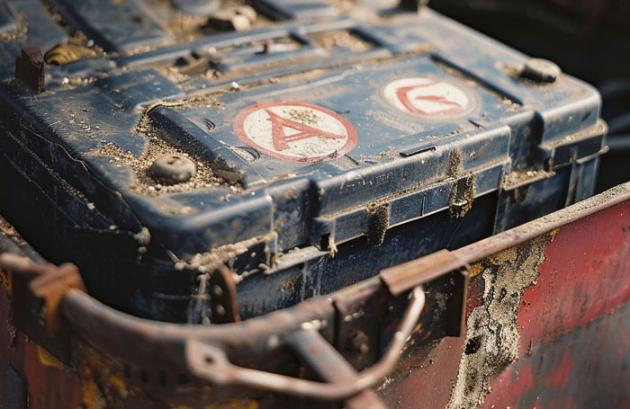 dispose of used car batteries