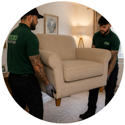 removing a sofa in southampton