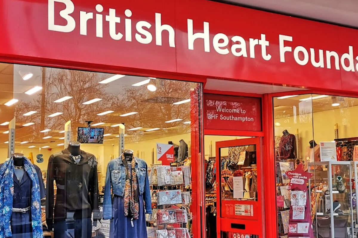 charity shops in southampton